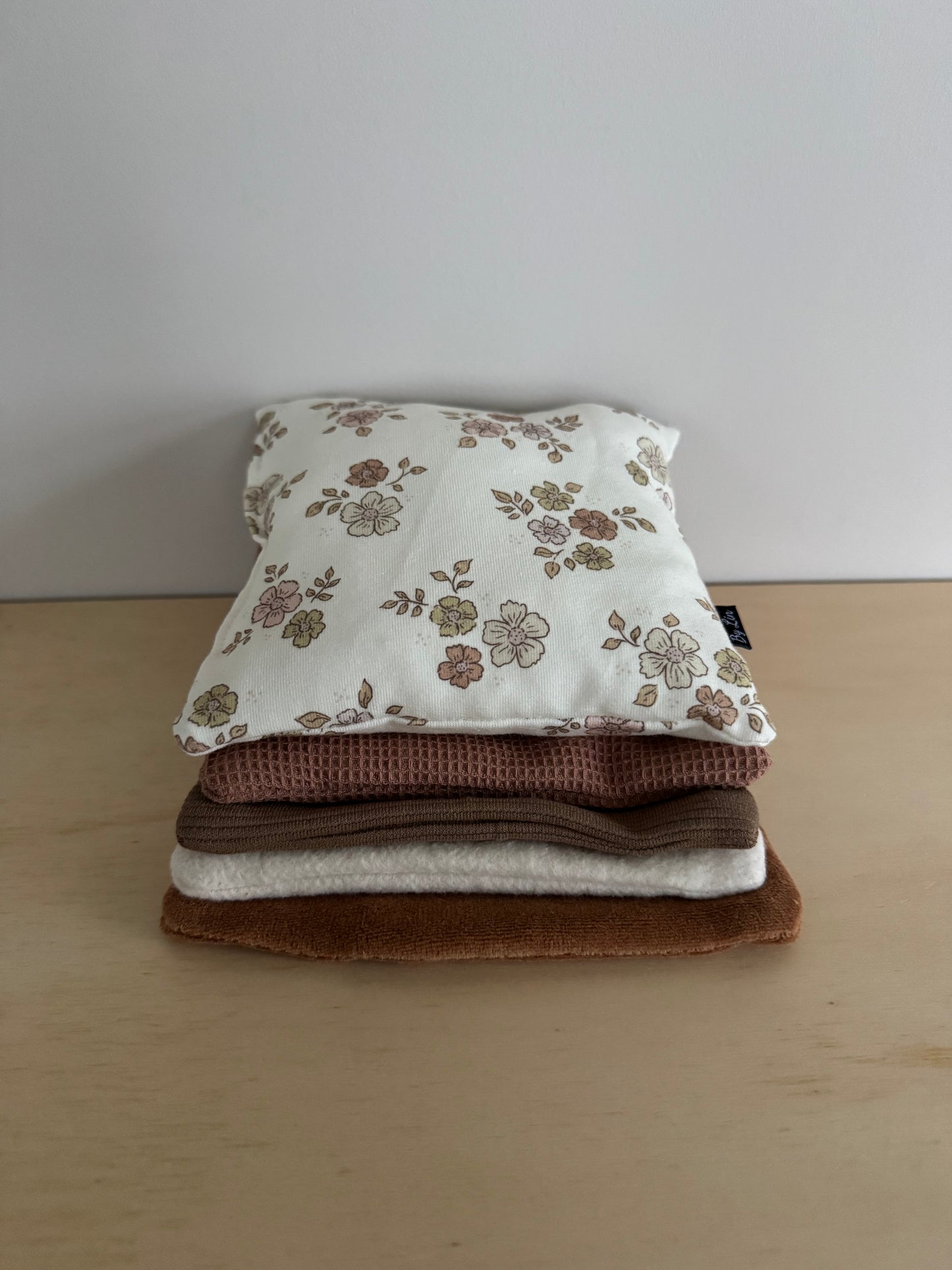 SENSORY BAGS | Setje Bloemen Bruin/Roze