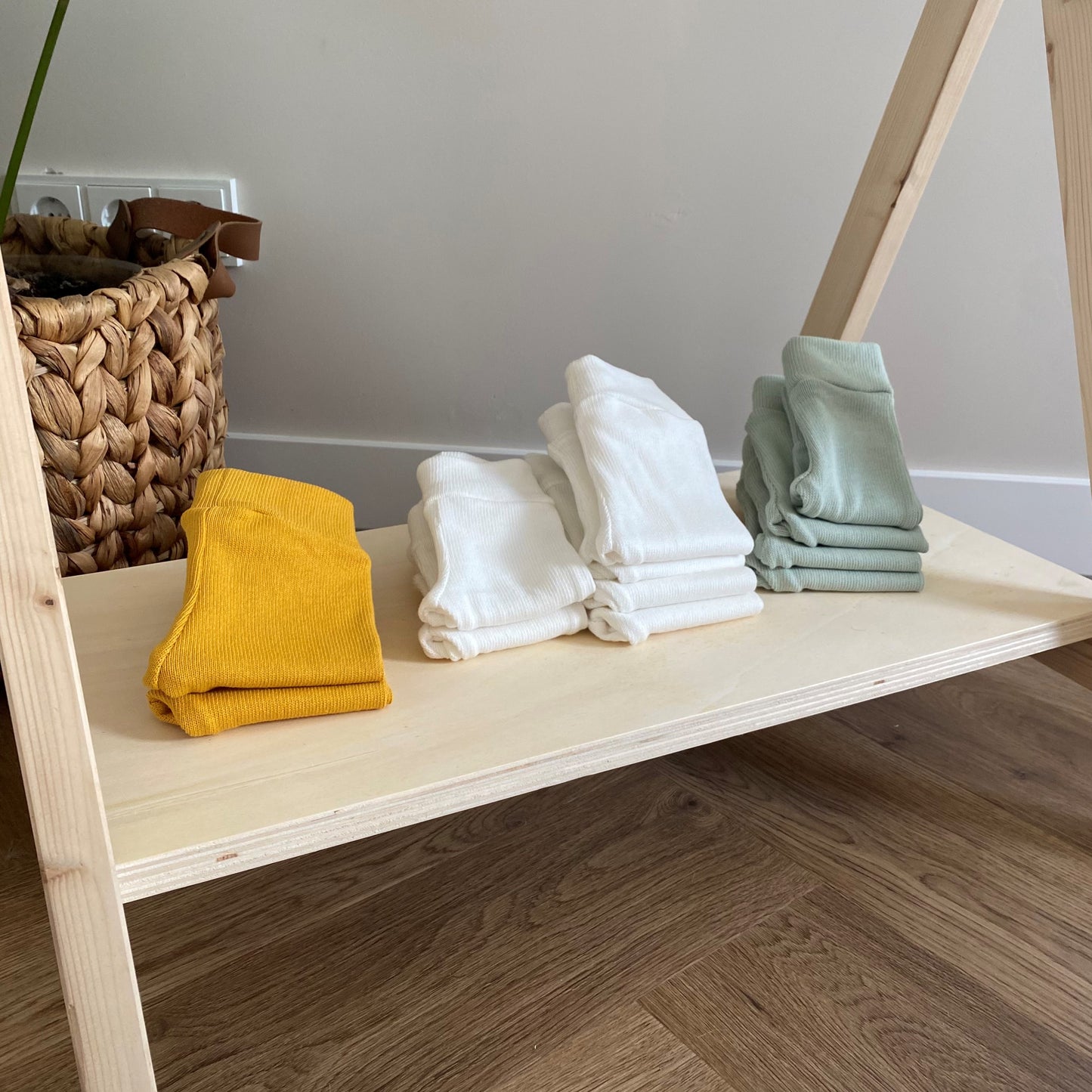 BROEKJE | Gebreid Geel