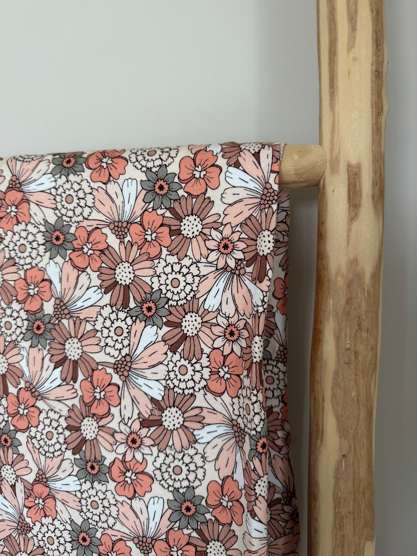 BLOEMEN | VROLIJKE BLOEM PASTEL TRICOT