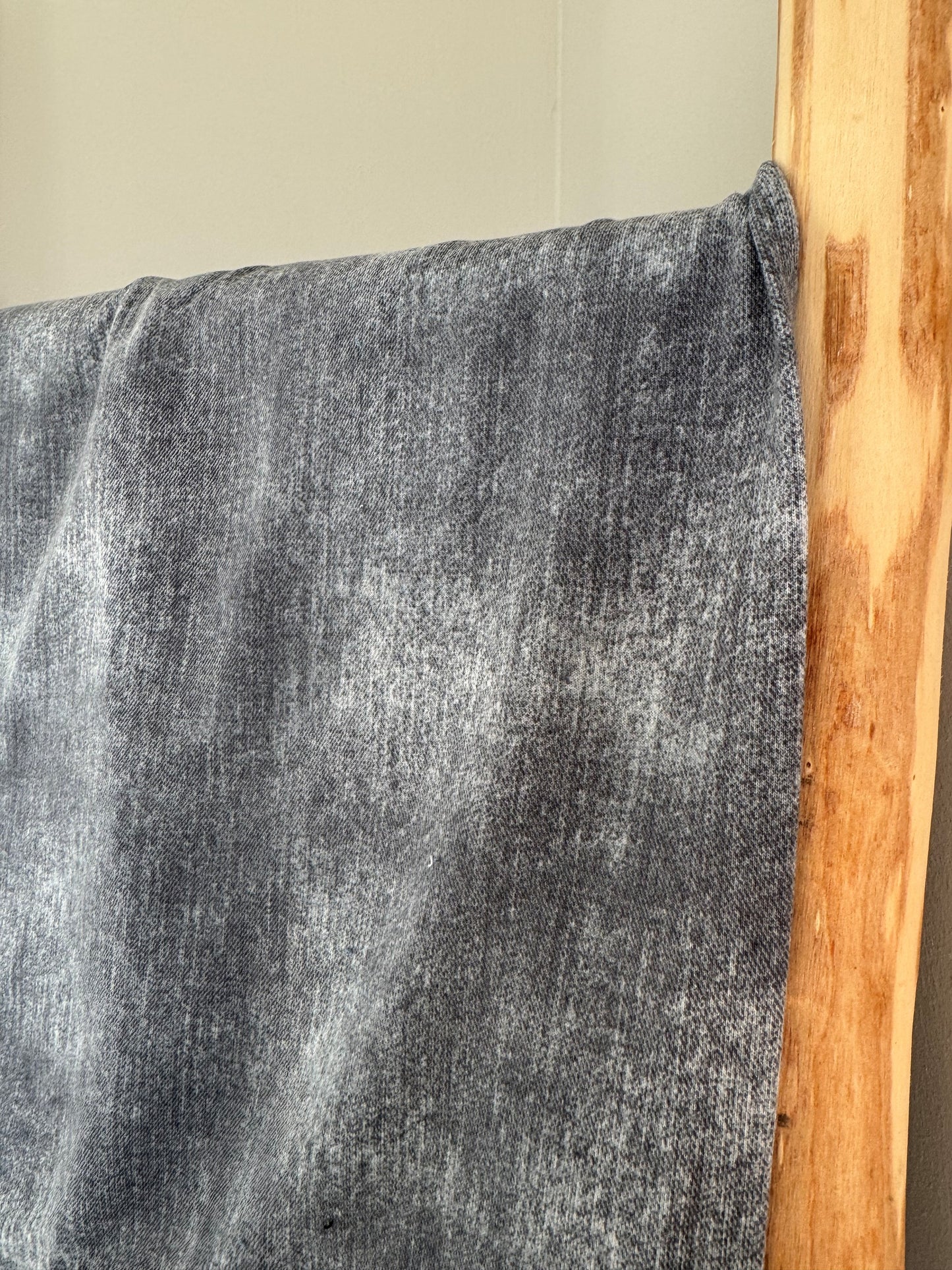 JEANS LOOK GRIJS FRENCH TERRY