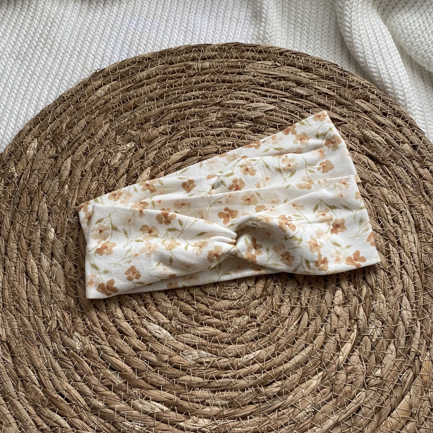 HAARBAND | Spring Flower Peach