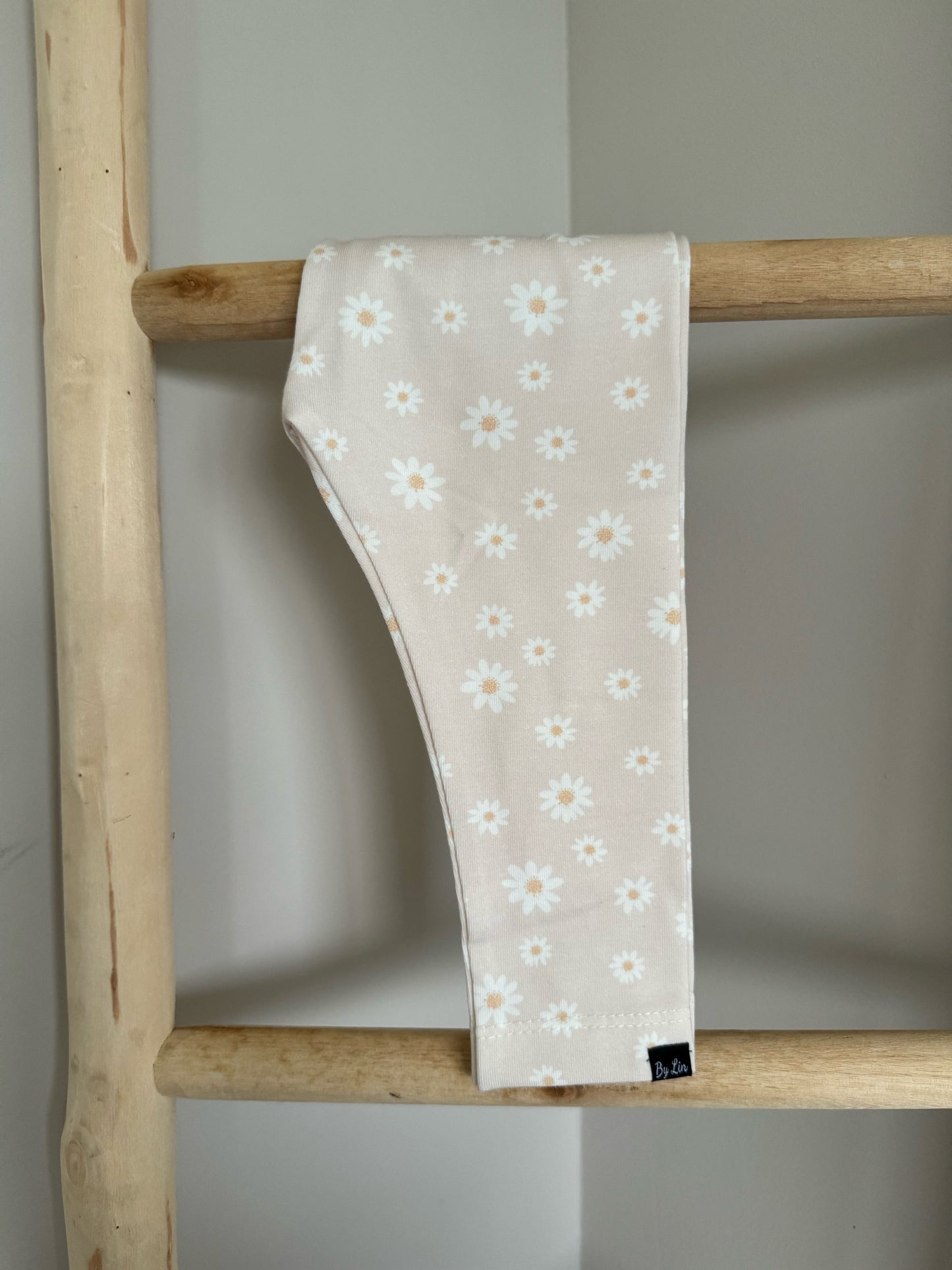 LEGGING | Bloemen licht roze