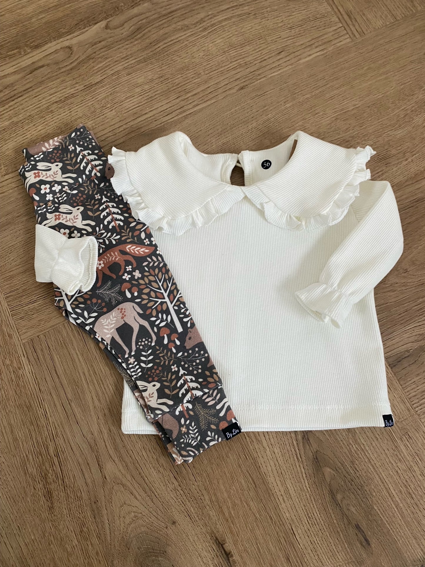 LONGSLEEVE | Off white met kraagje