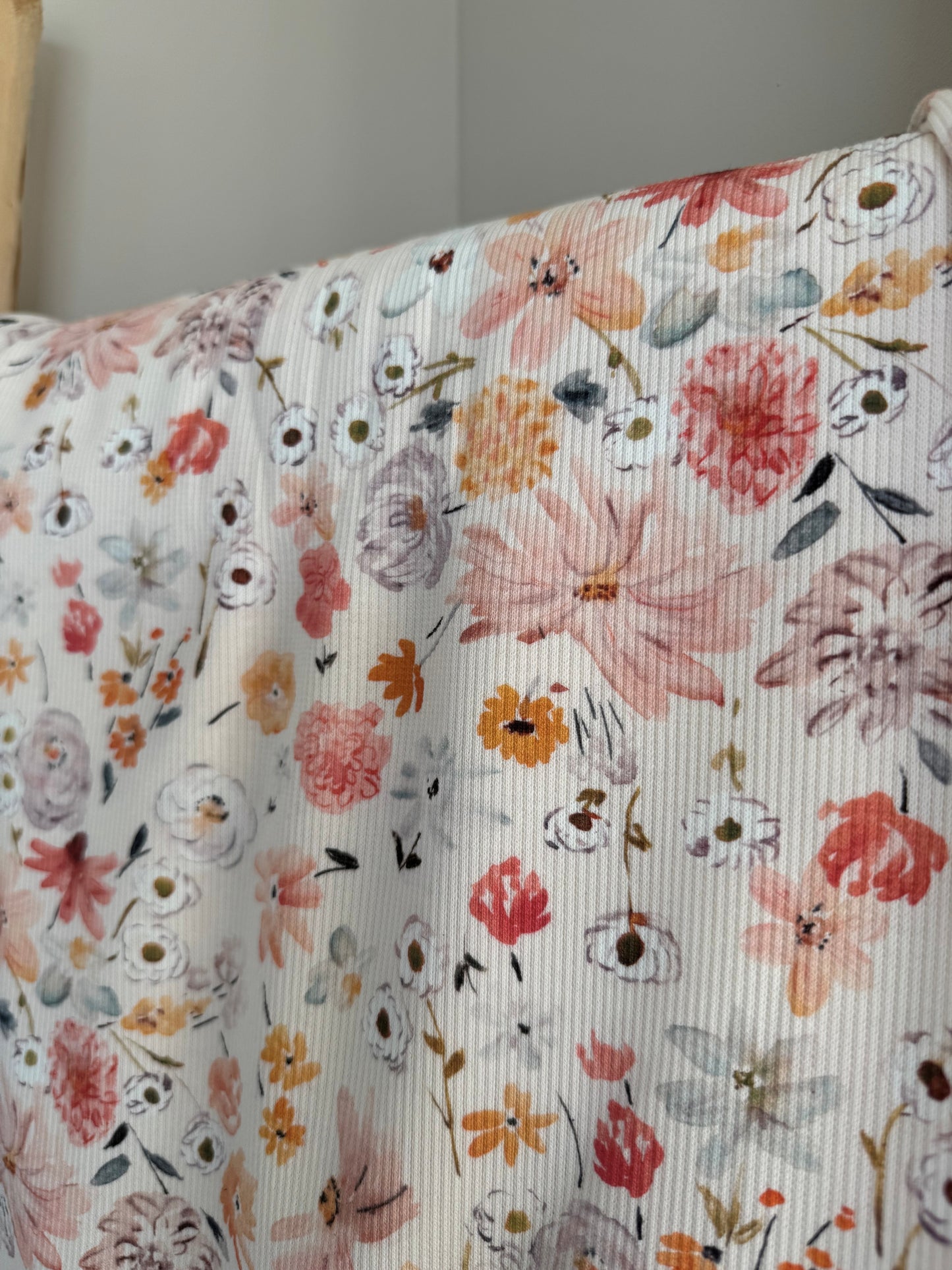 RIBTRICOT VERSE BLOEMEN