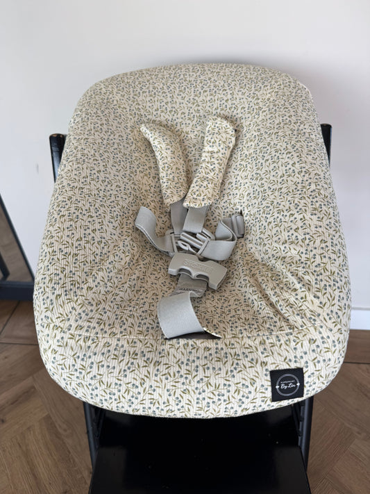 NEWBORN HOES | Kleine bosbessen ribtricot