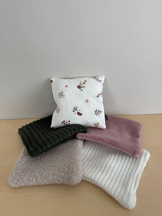 SENSORY BAGS | Setje Bloemen Groen/ Roze