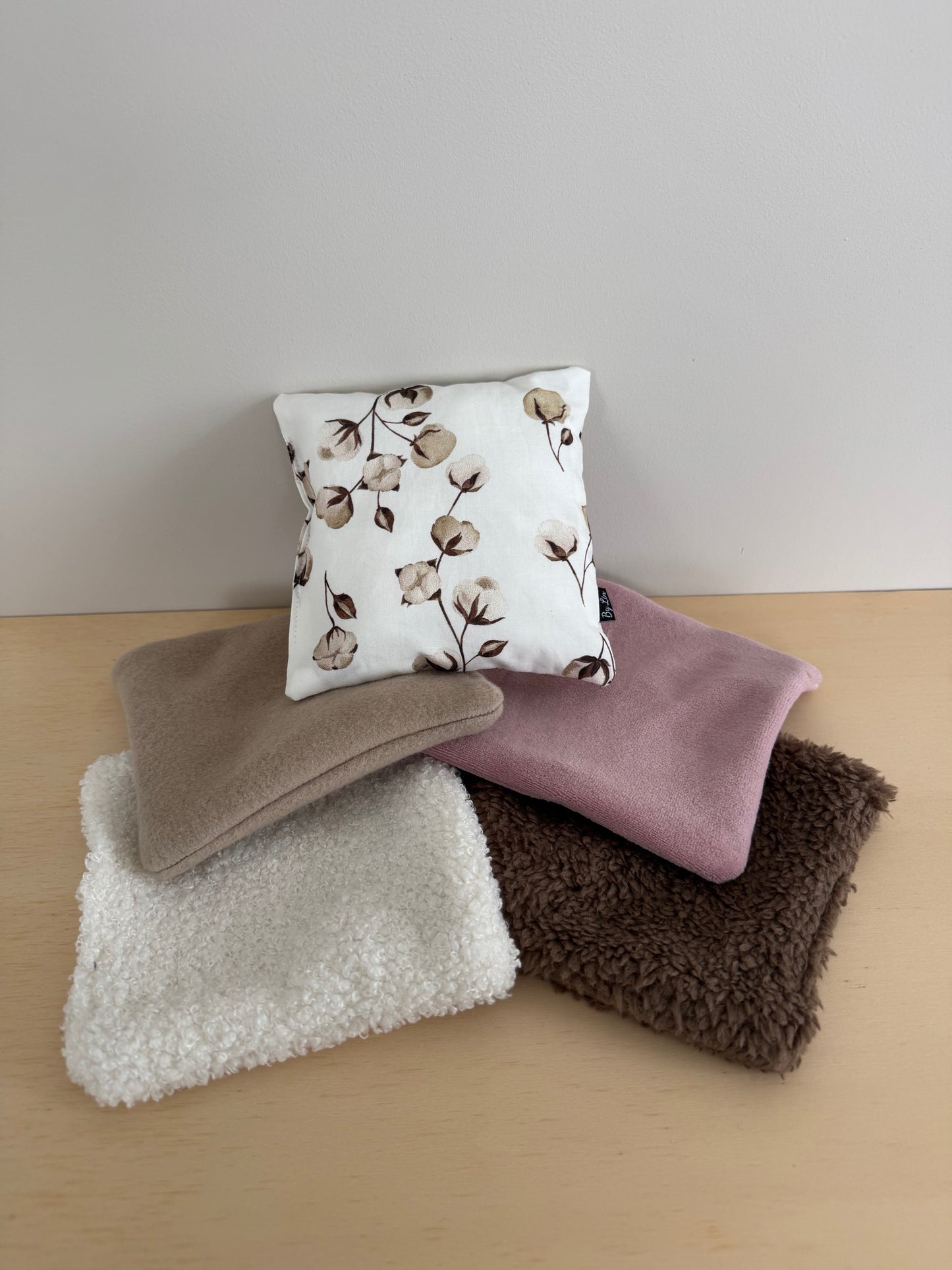 SENSORY BAGS | Setje Bloemen Katoen Roze