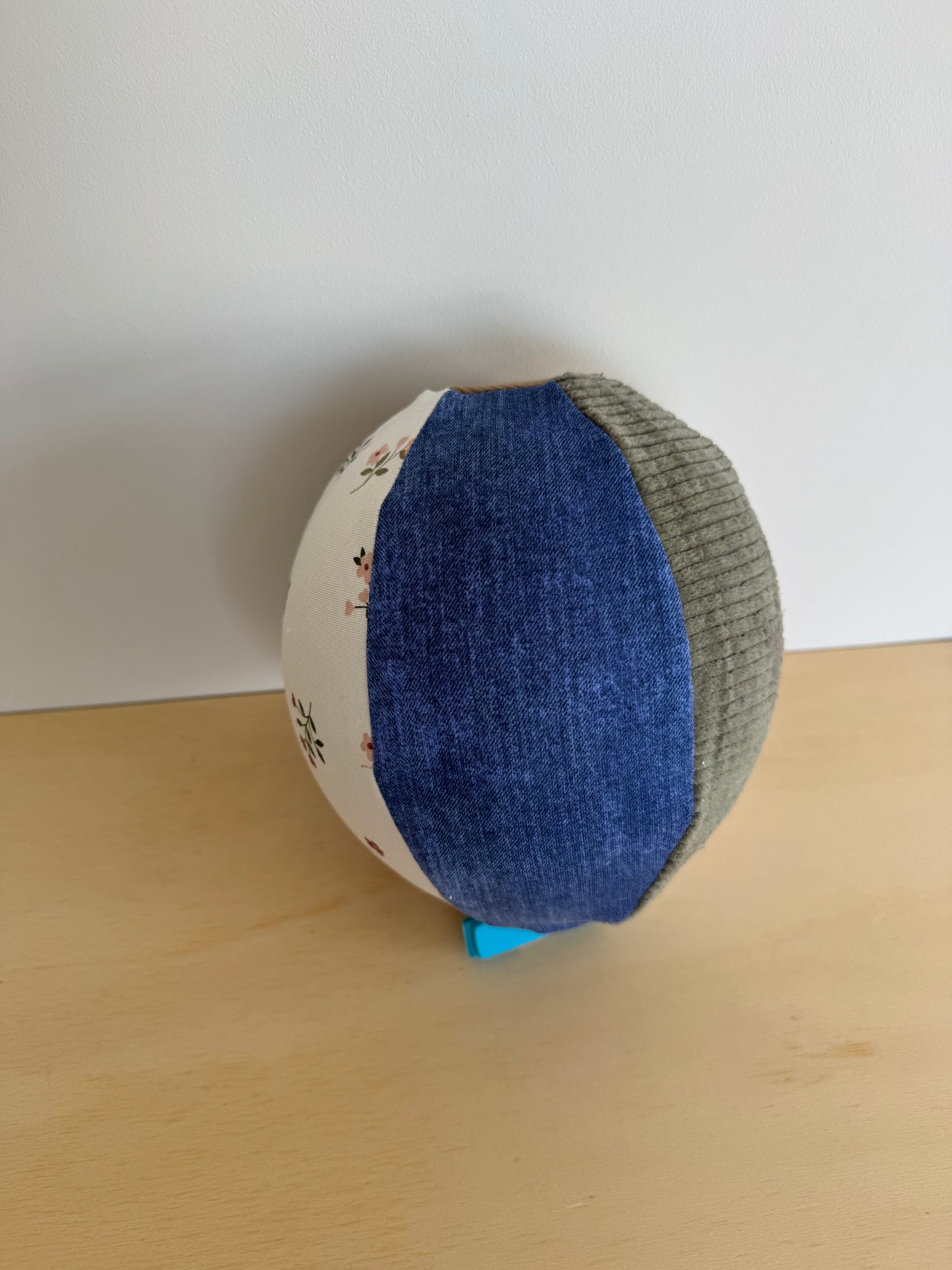 BALLONBAL | Bloemen rood/roze/spijker