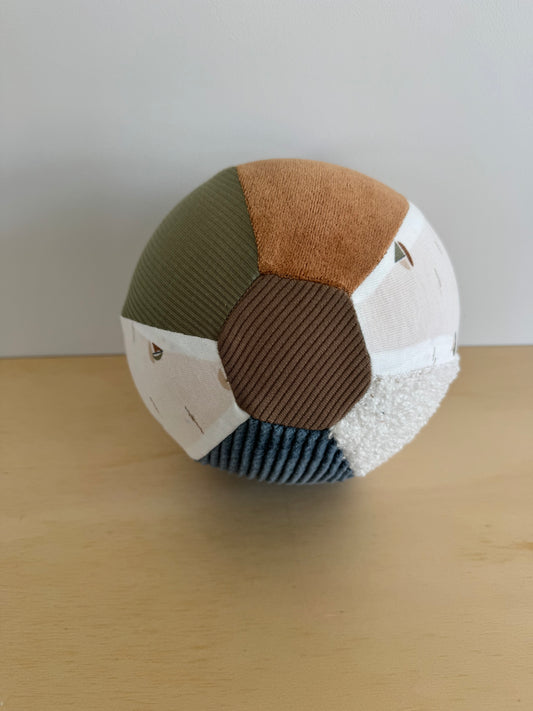 BALLONBAL | Zeilboot blauw/bruin/groen