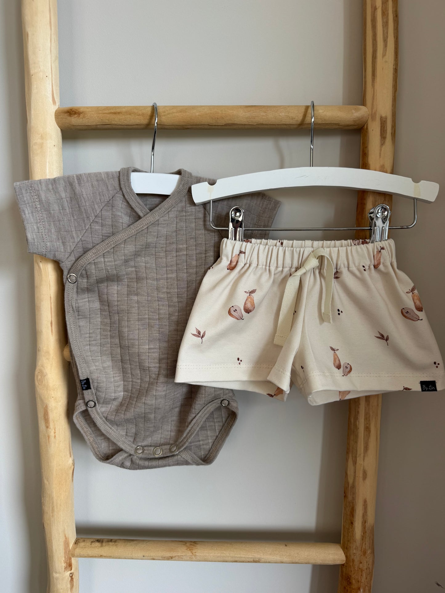 MERINOWOL | Taupe rib merinowol