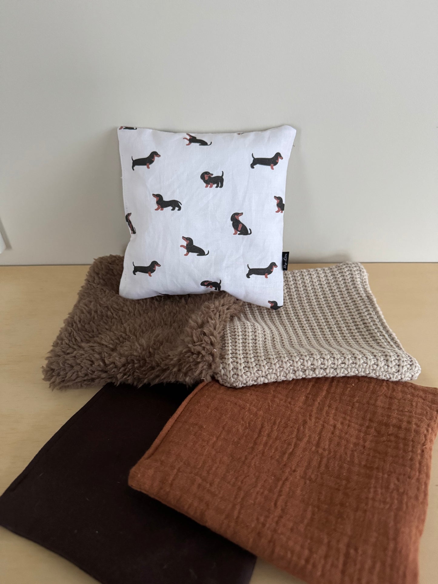 SENSORY BAGS | Setje Teckel Bruin
