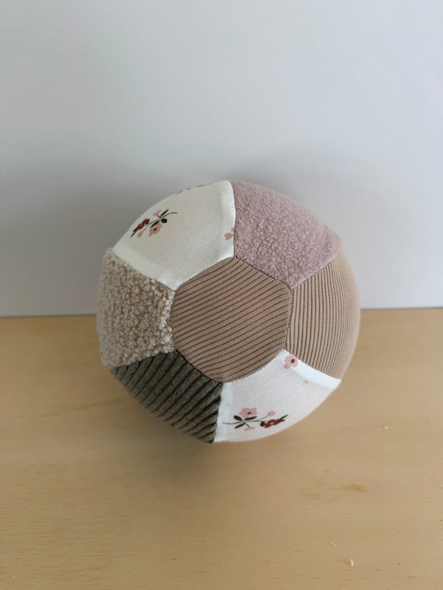 BALLONBAL | Bloemen roze/groen