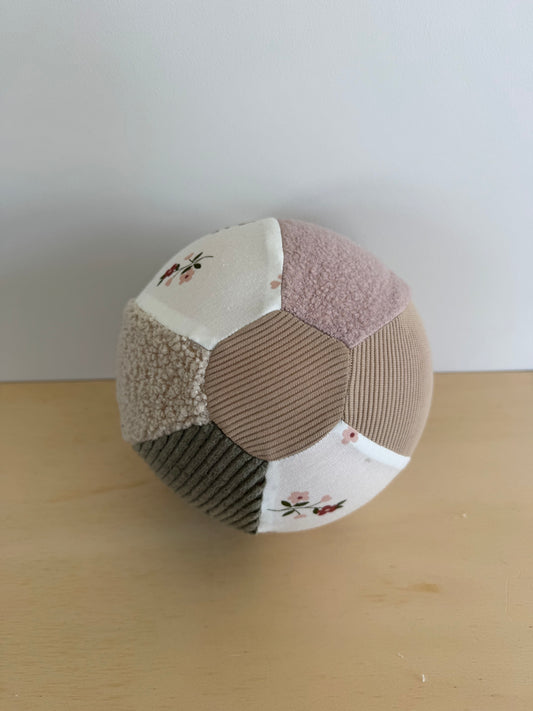 BALLONBAL | Bloemen roze/groen