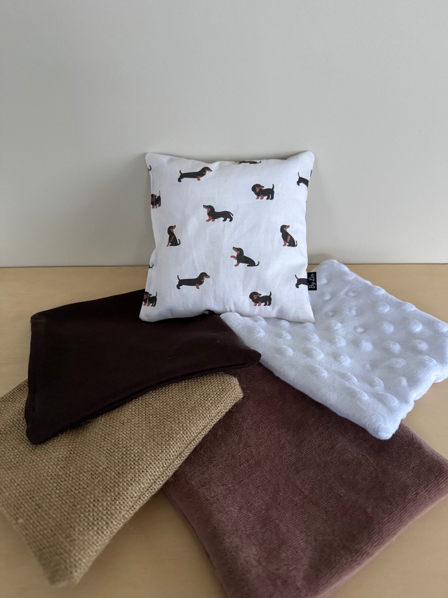 SENSORY BAGS | Setje Teckel Roze
