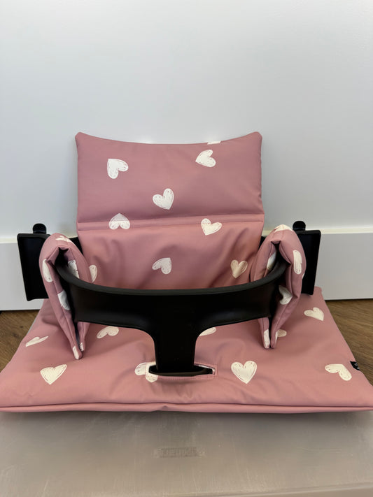 TRIPP TRAPP KUSSEN SET| Hartjes mauve waterafstotend