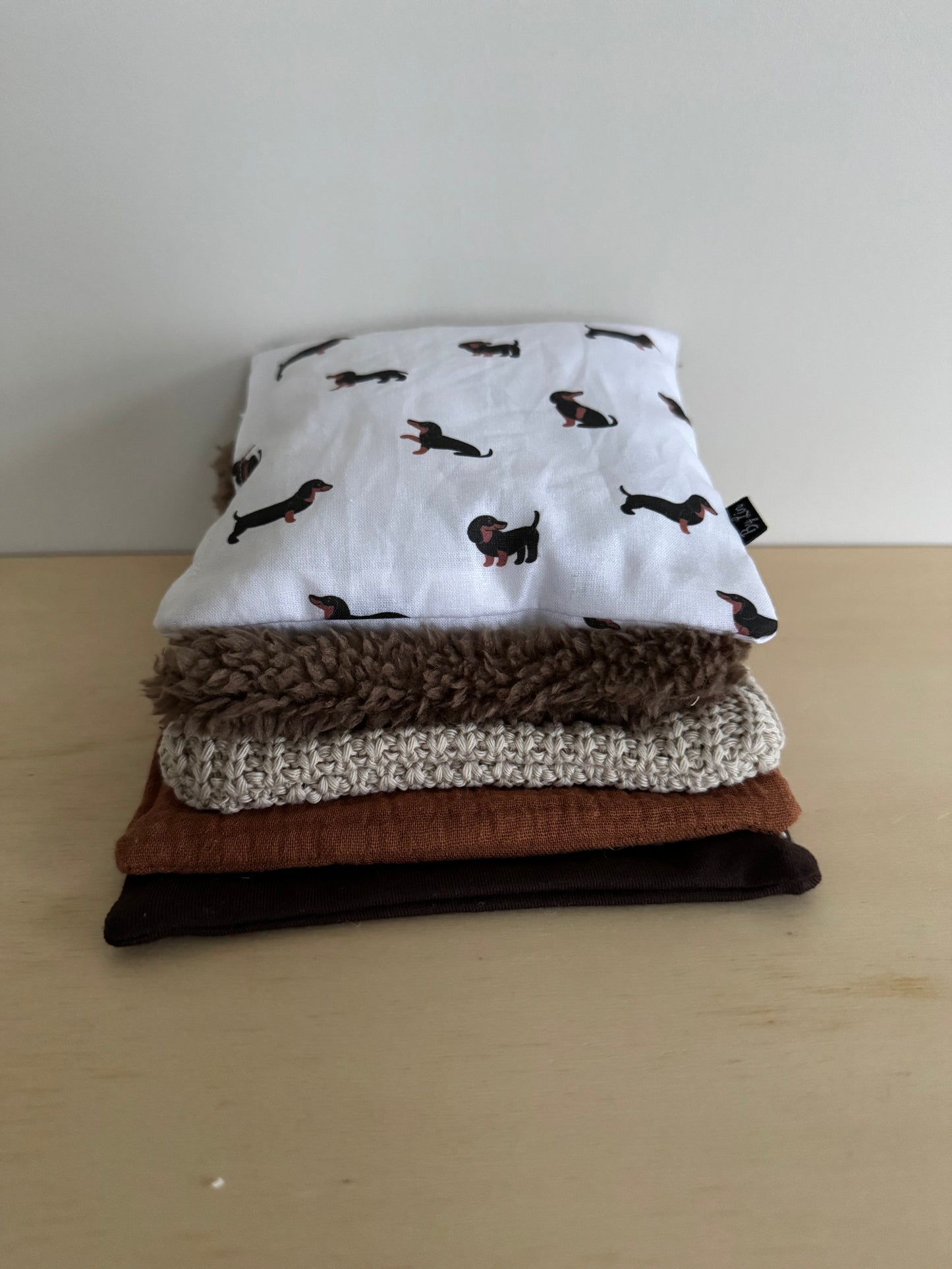 SENSORY BAGS | Setje Teckel Bruin