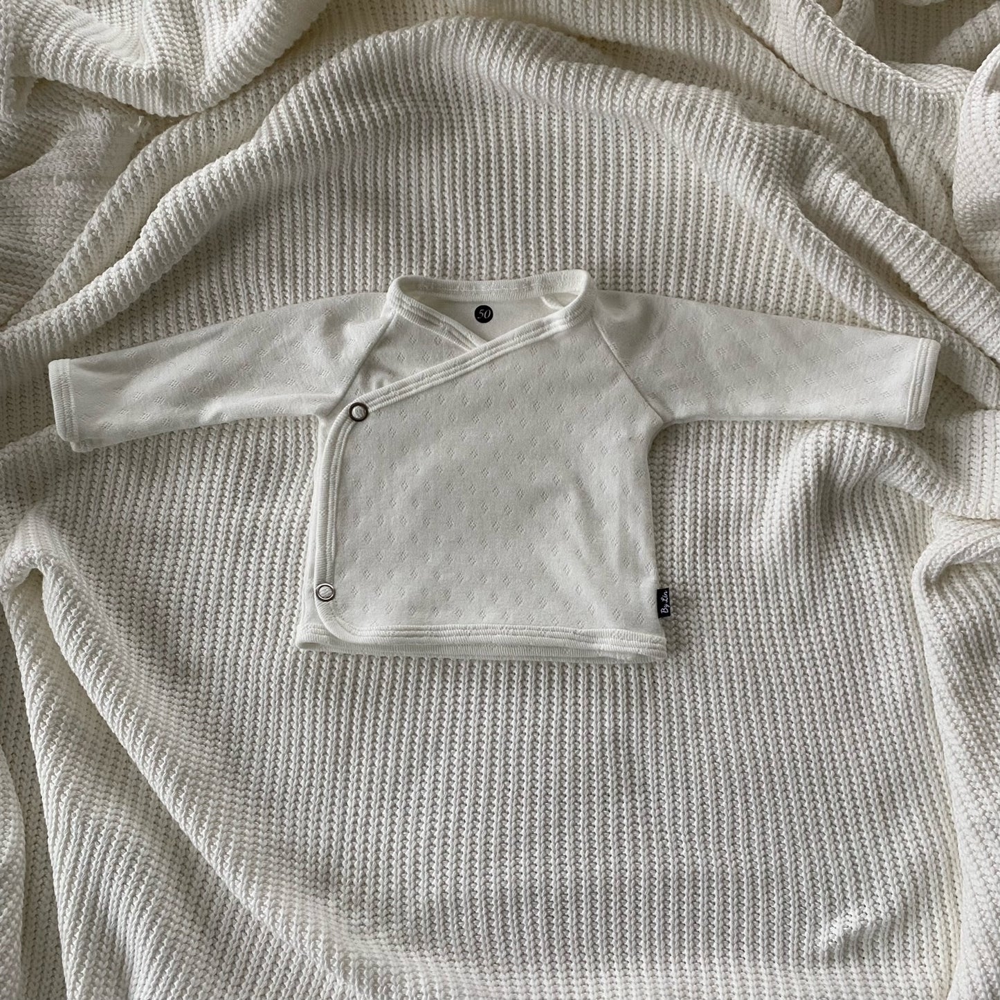 OVERSLAGSHIRTJE | Ajour off white