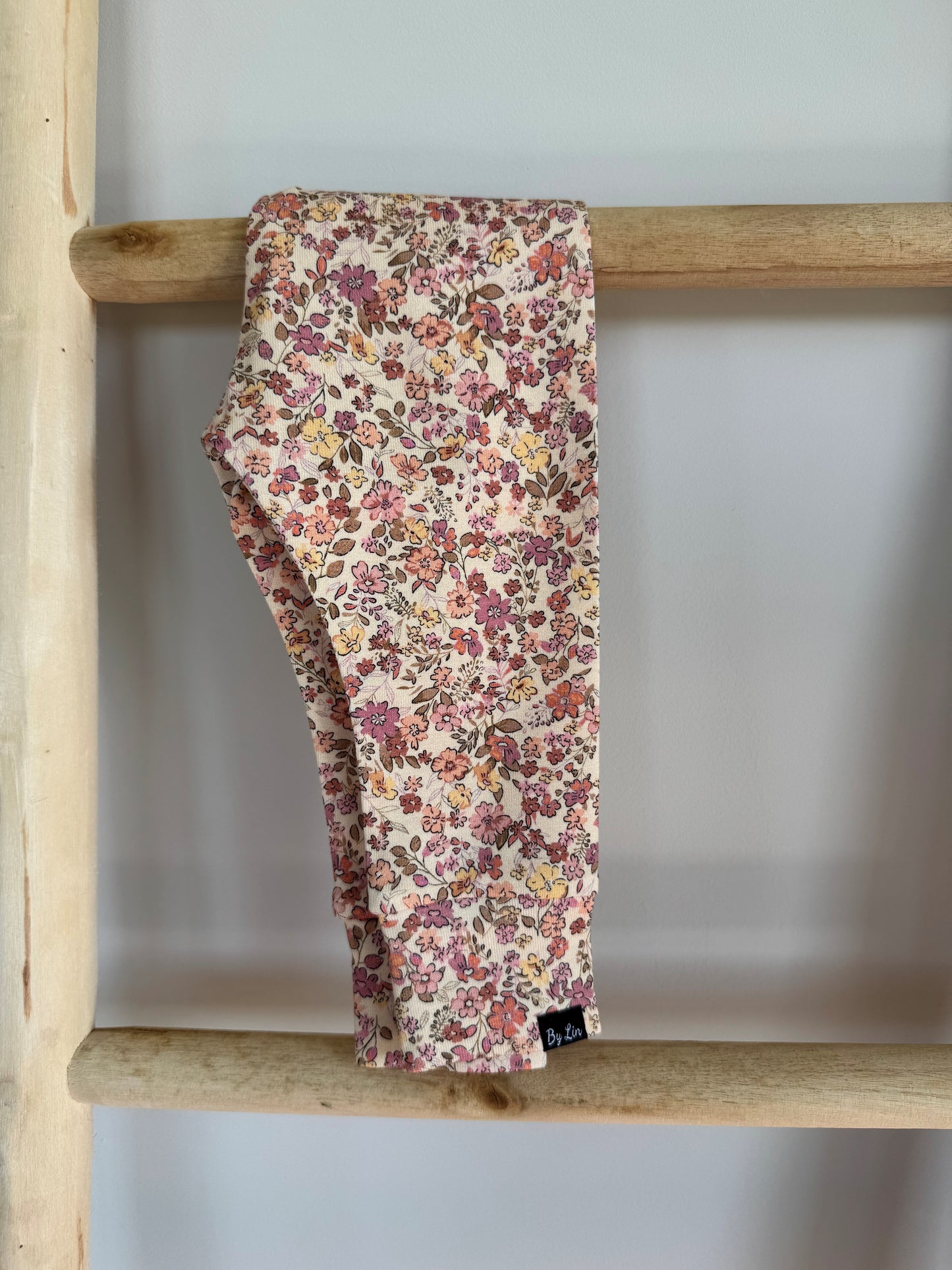 BROEKJE | Bloem oud lila geel