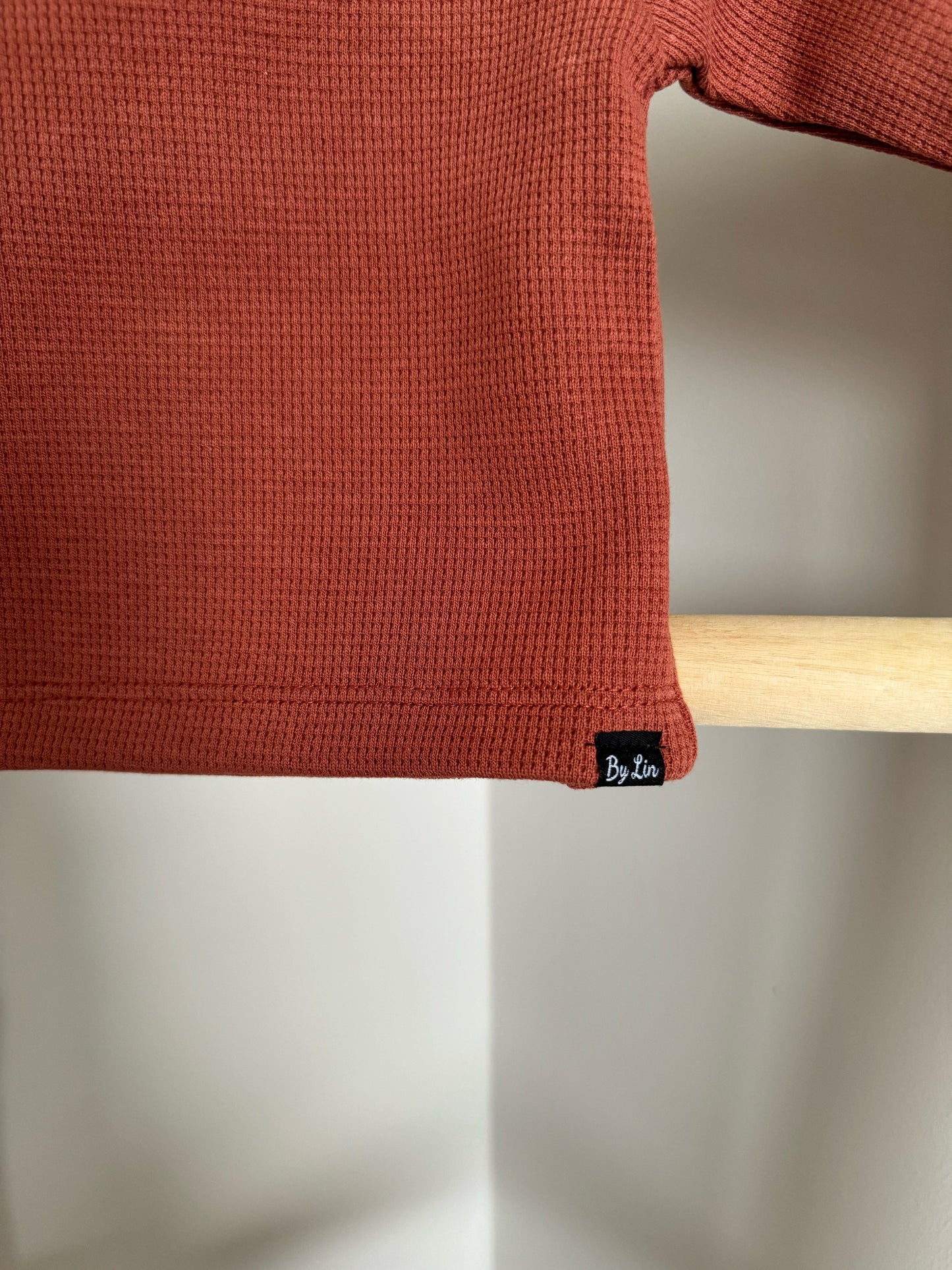 OVERSLAGSHIRTJE | Wafelstof brique