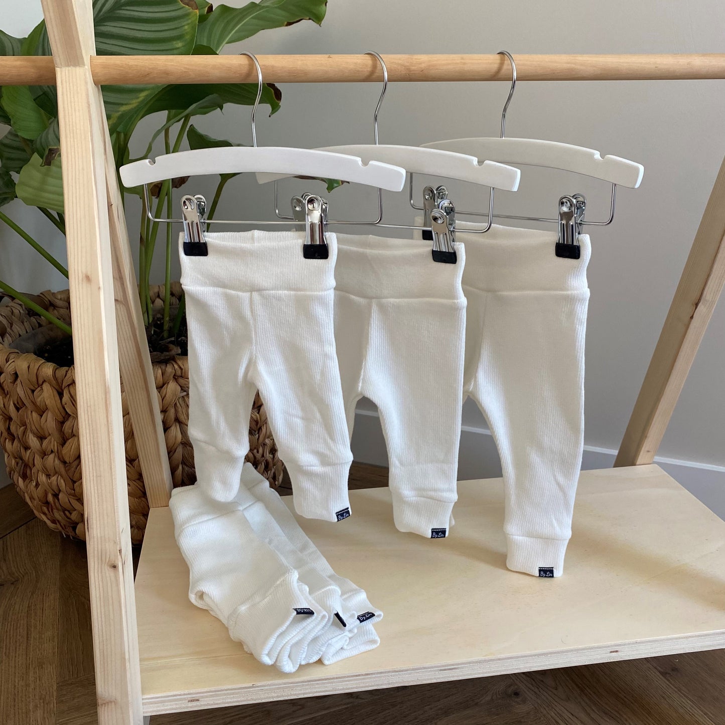 BROEKJE | Gebreid wit Maat 44