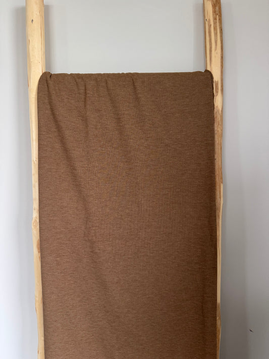 EFFEN | CHOCOLADE MELANGE RIBTRICOT