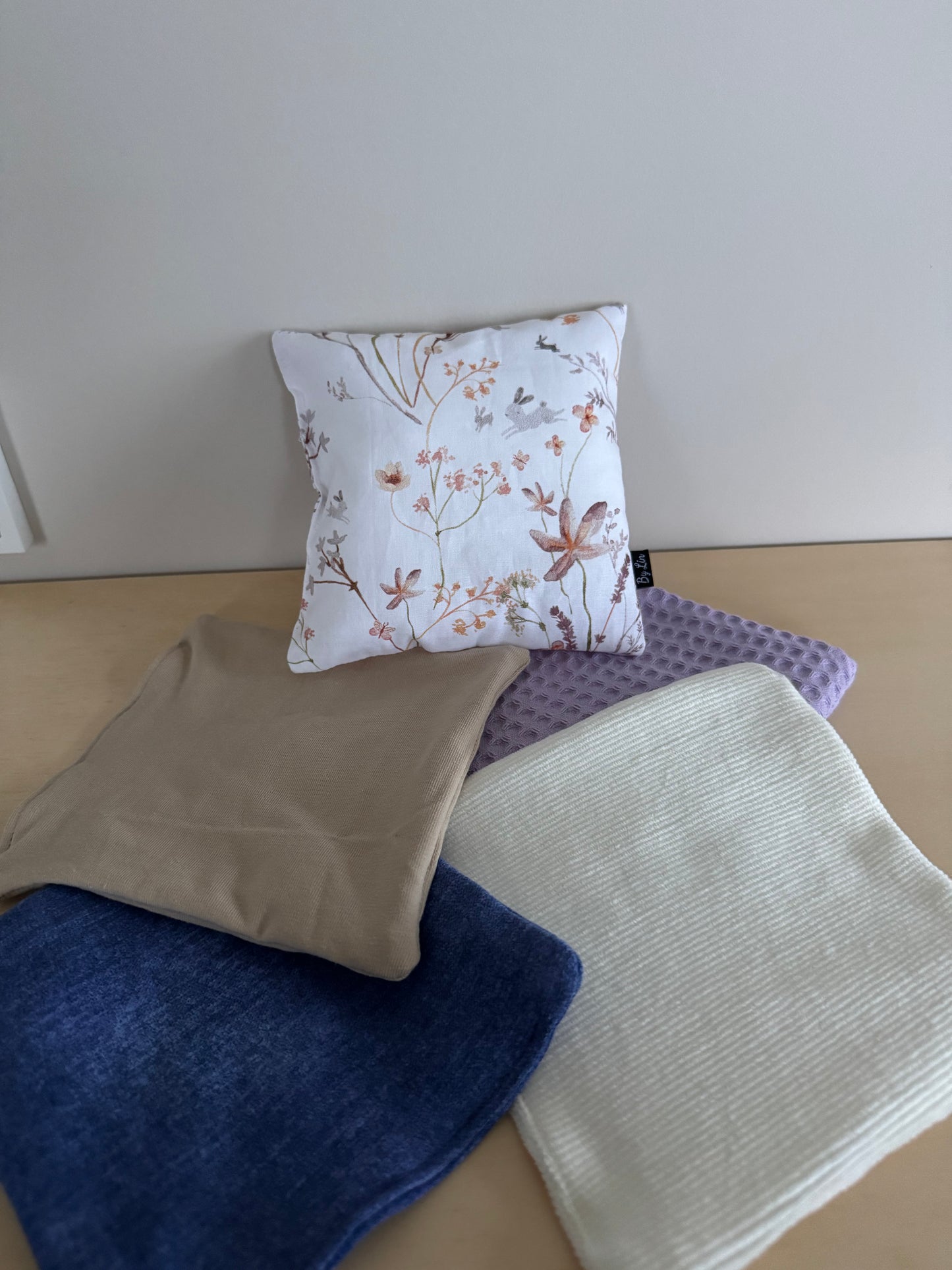 SENSORY BAGS | Setje Bloemen met Konijn Lila