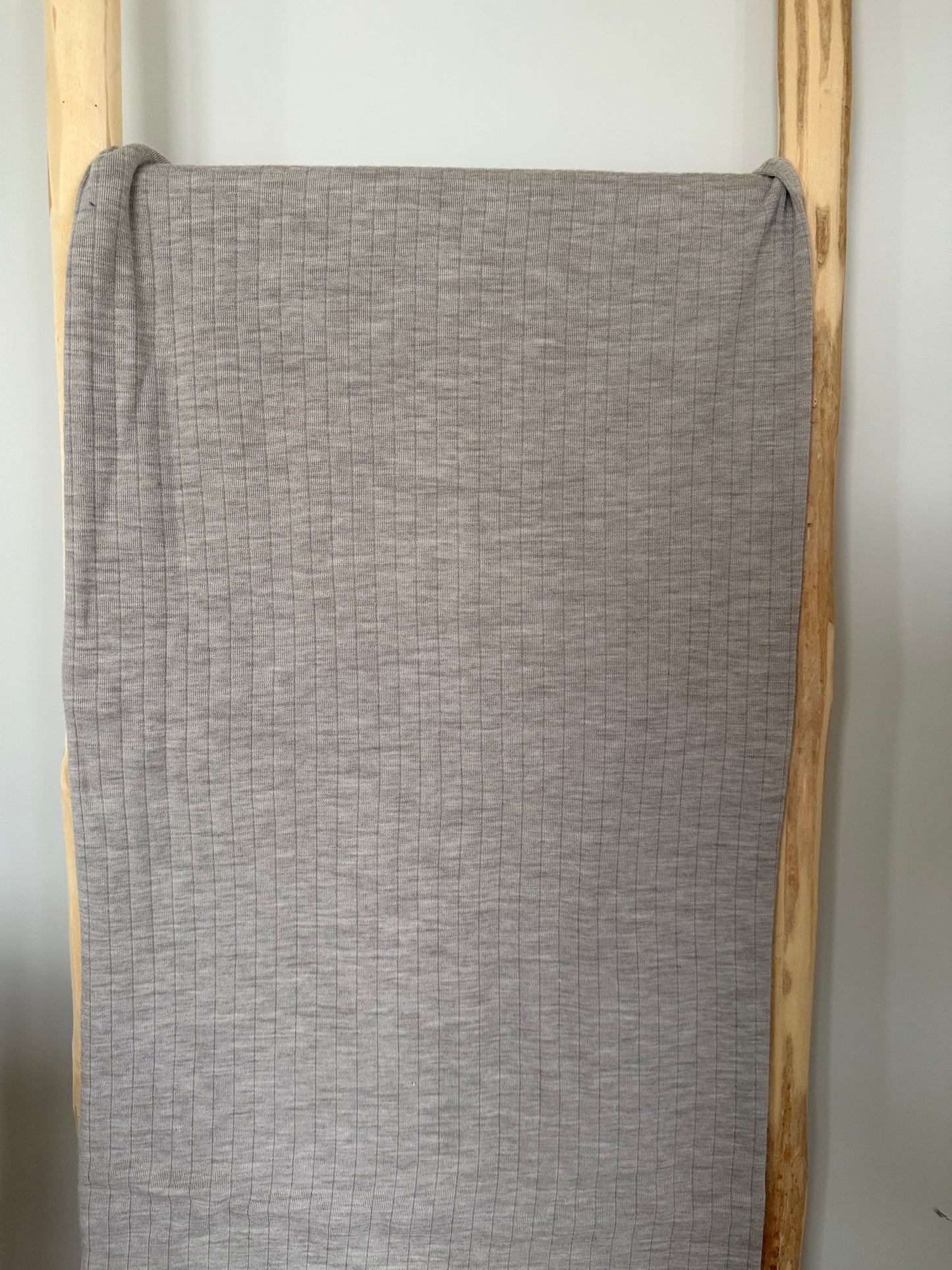 MERINOWOL | Taupe rib merinowol