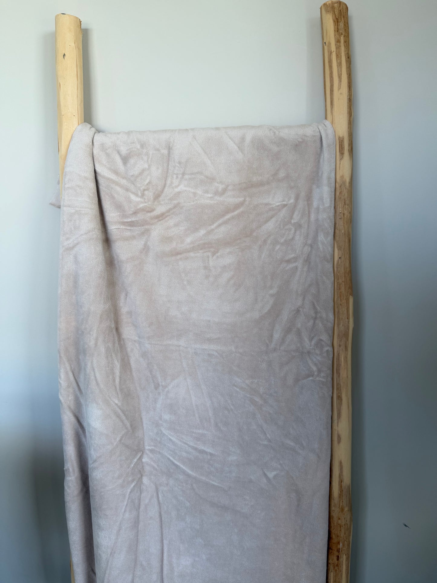 VELOURS LICHT BEIGE
