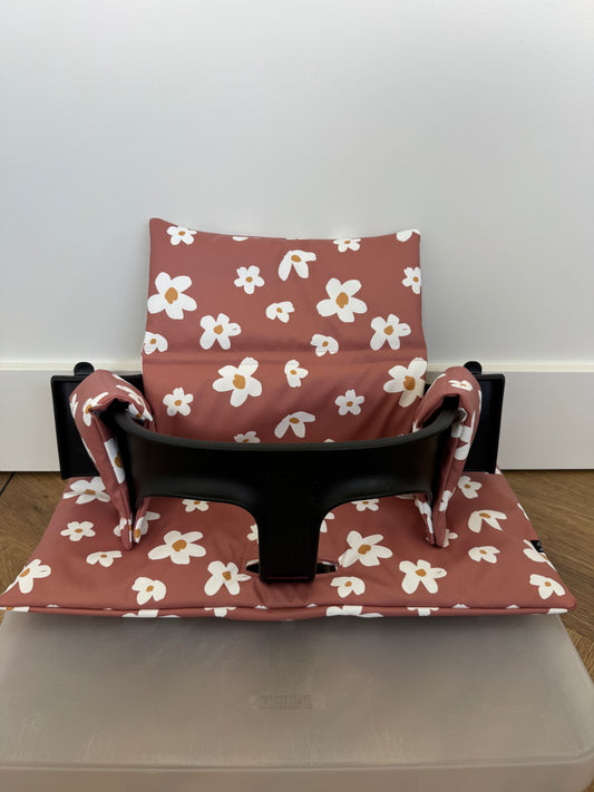 TRIPP TRAPP KUSSEN SET| Bloemen brique waterafstotend
