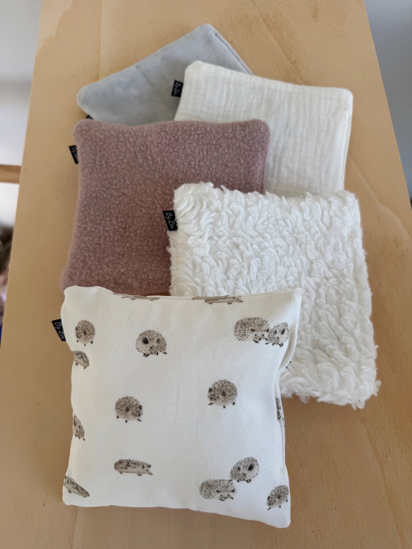 SENSORY BAGS | Egel teddy roze