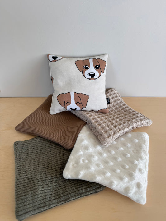 SENSORY BAGS | Setje Hond Groen Rib