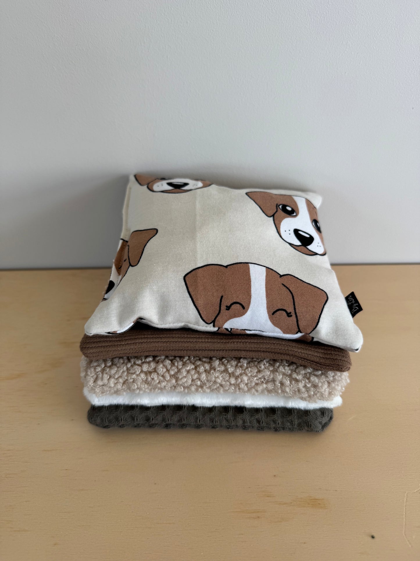SENSORY BAGS | Setje Hond Bruin