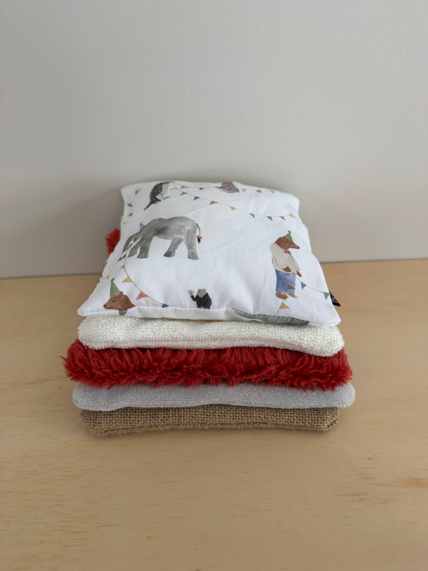 SENSORY BAGS | Setje Feest Rood