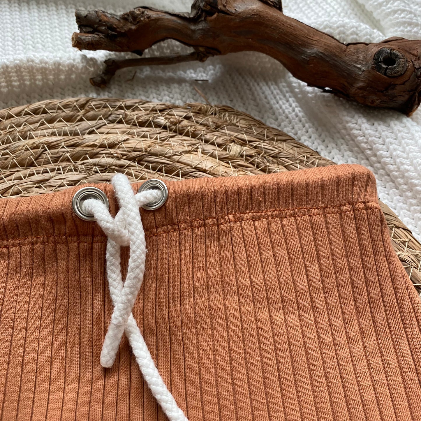 KORTE BROEK | Rib Pecan