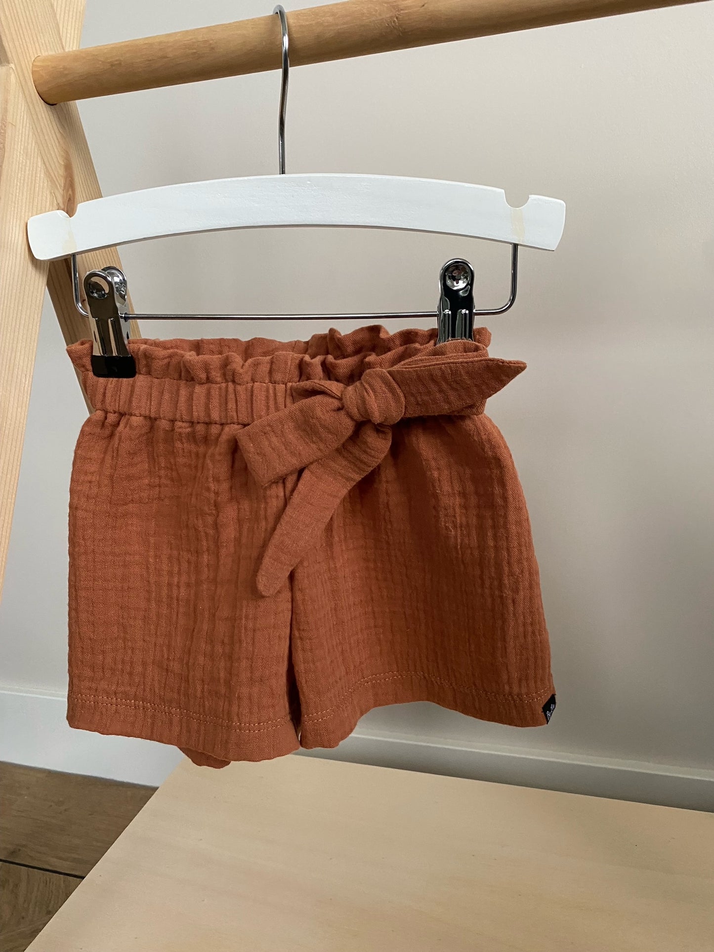 KORTE BROEK | Hydrofiel cognac