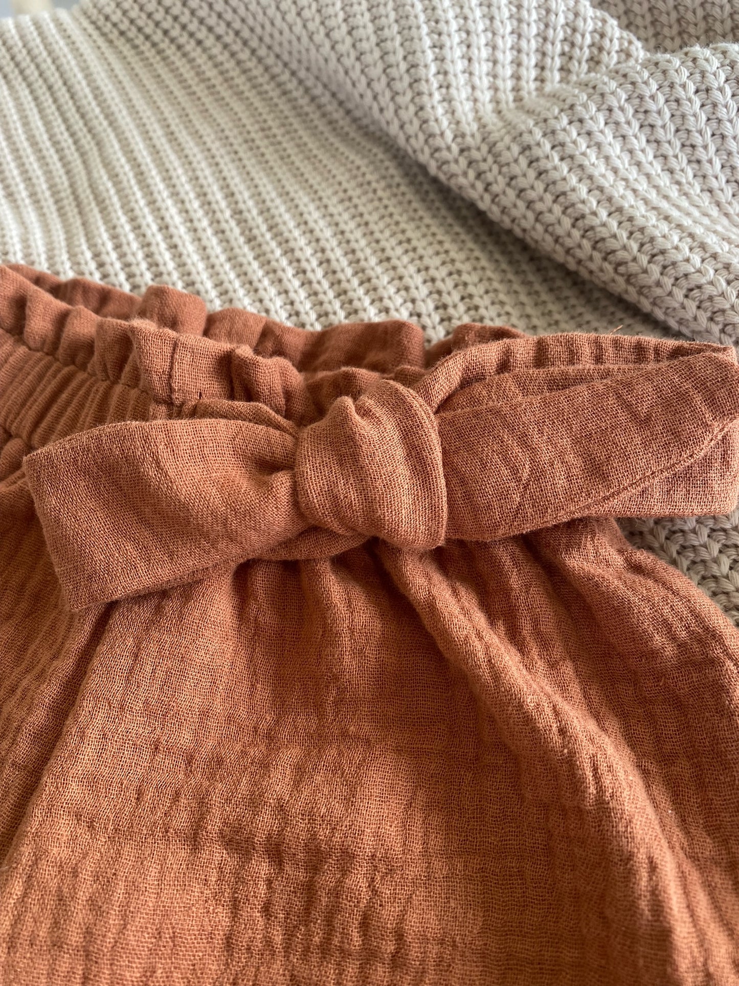 KORTE BROEK | Hydrofiel cognac