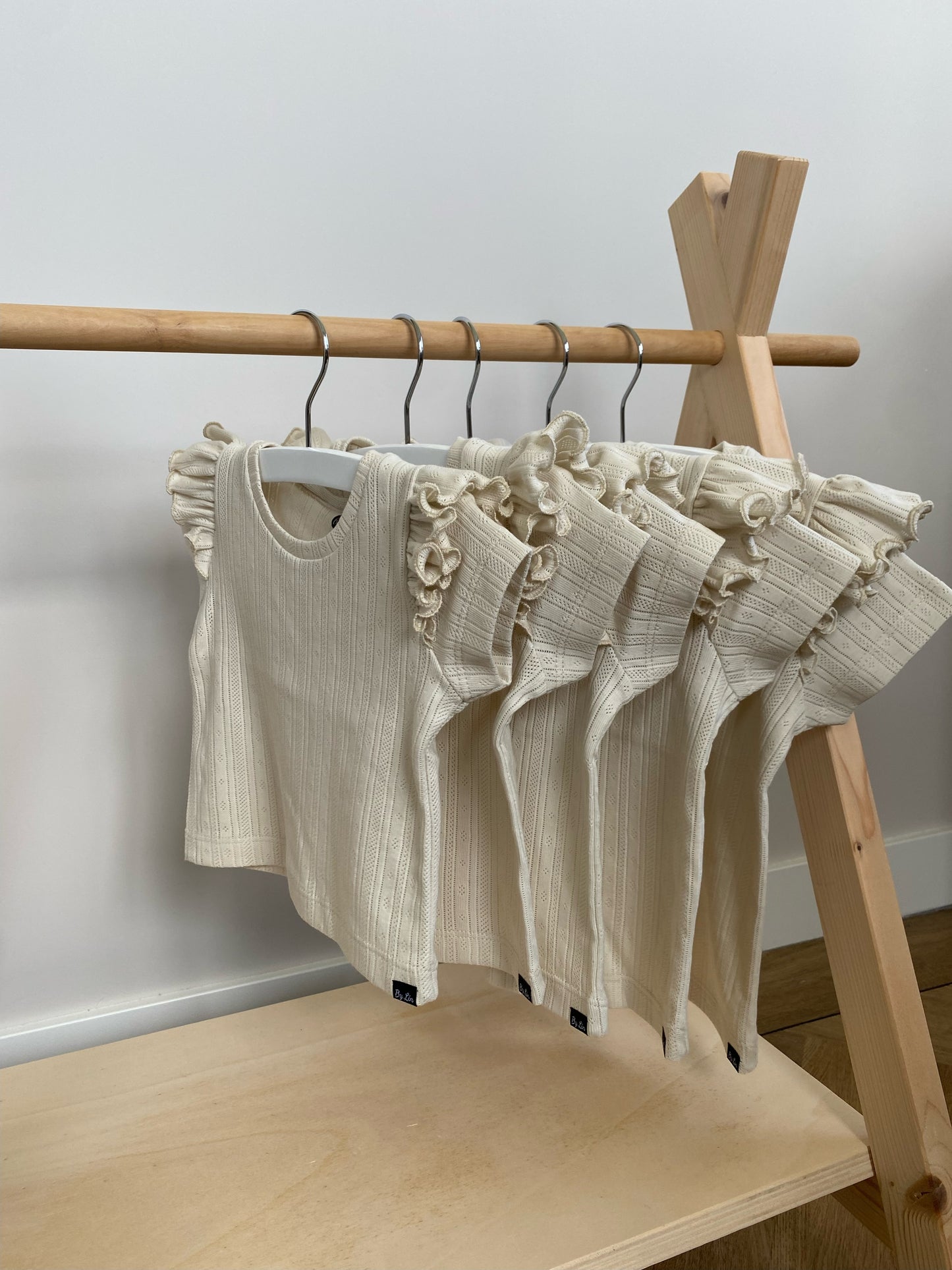 T-Shirt | Ajour naturel beige