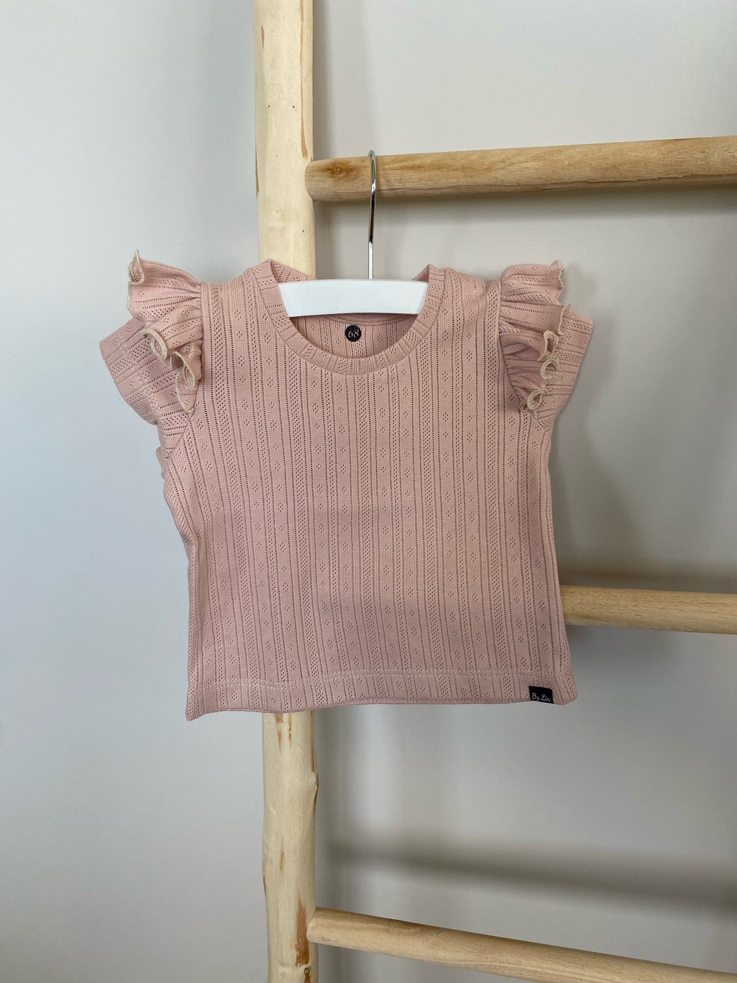 T-SHIRT | Ajour nude roze
