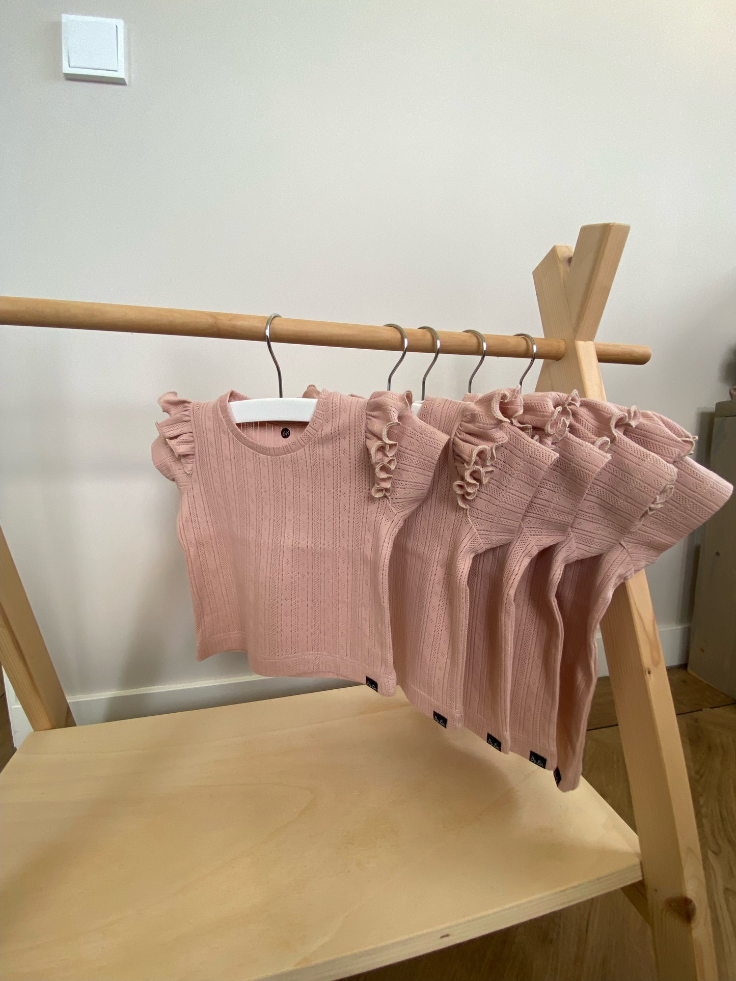 T-SHIRT | Ajour nude roze