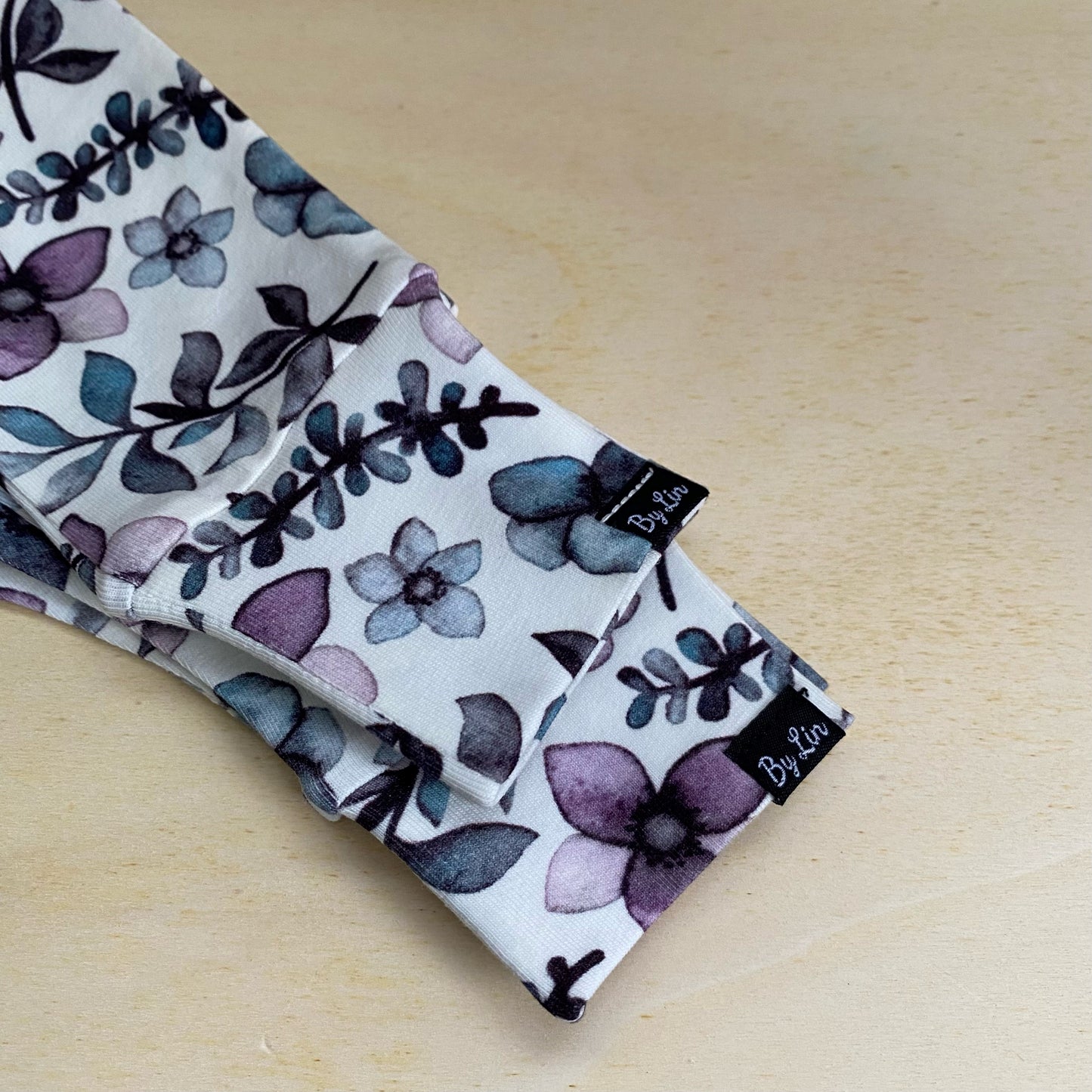 BROEKJE | Bloemen paars Maat 44