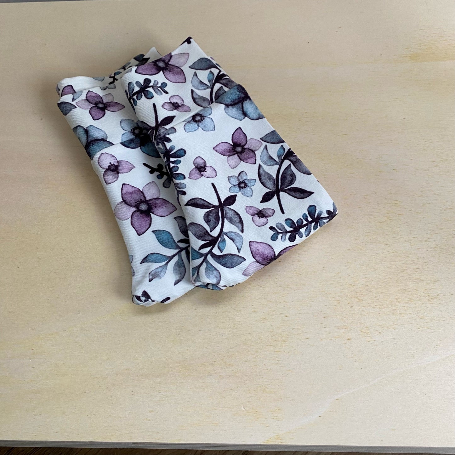 BROEKJE | Bloemen paars Maat 44