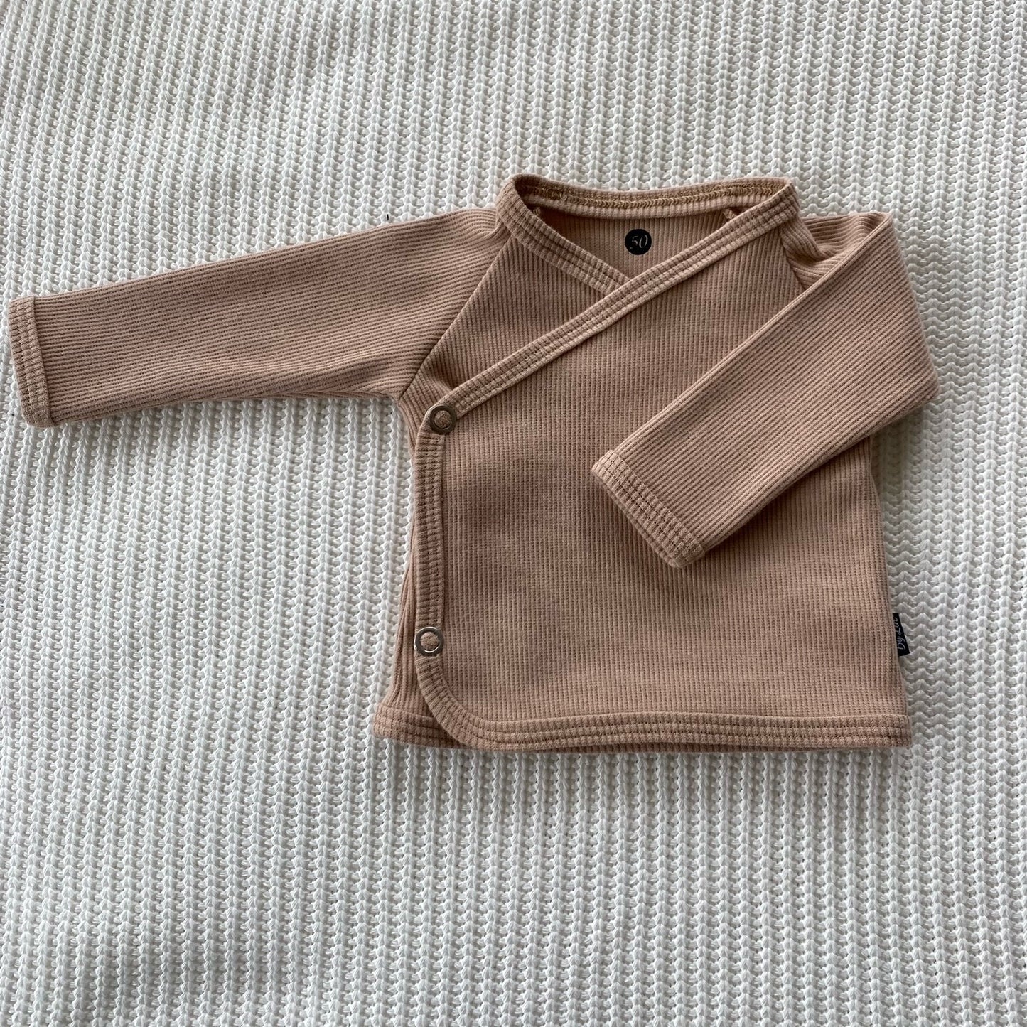 OVERSLAGSHIRTJE MAAT 44| Light Taupe