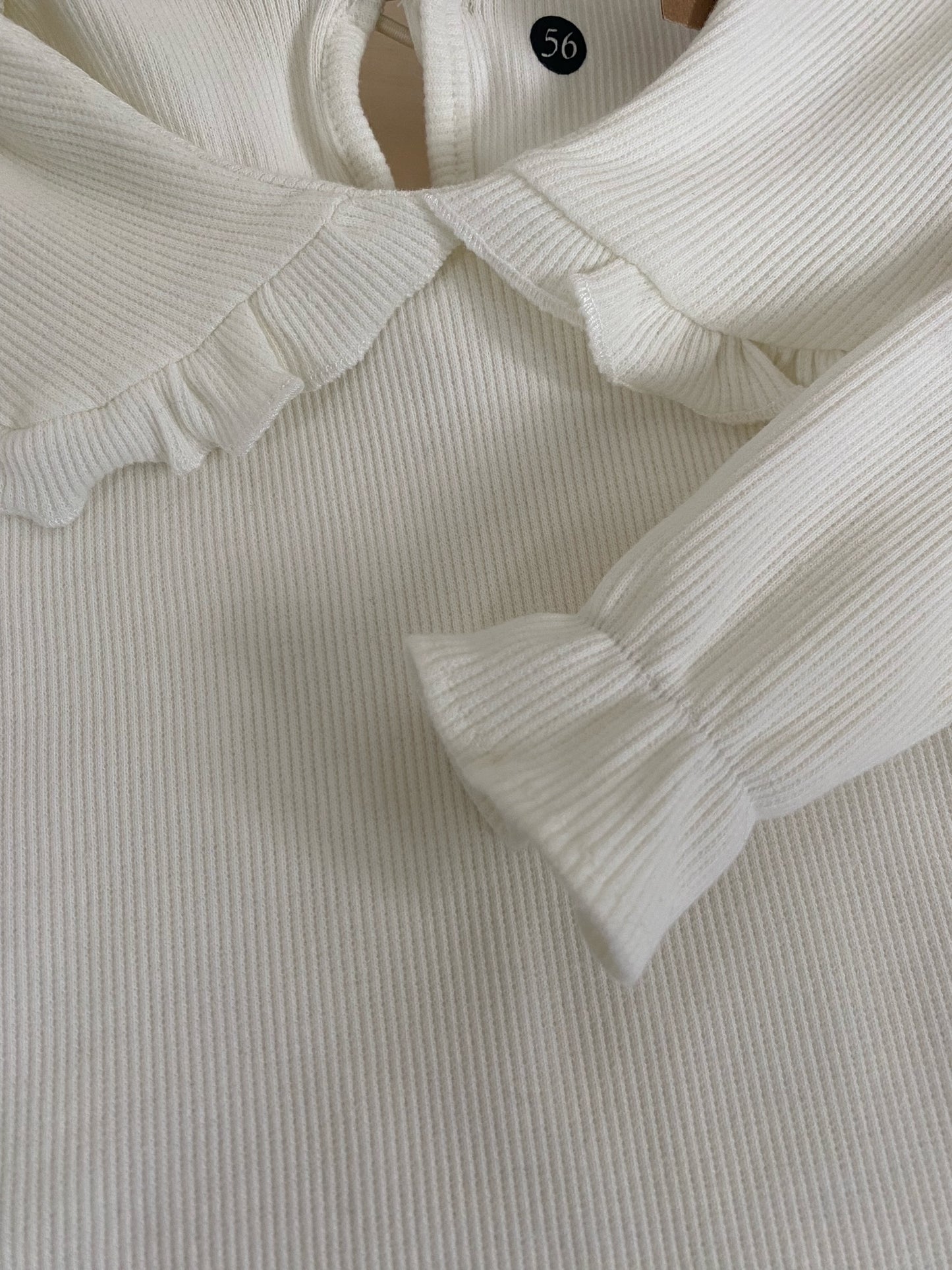 LONGSLEEVE | Off white met kraagje